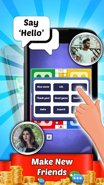 Скачать Ludo Supreme™ Online Gold Star с модом — Много денег — скриншот 5