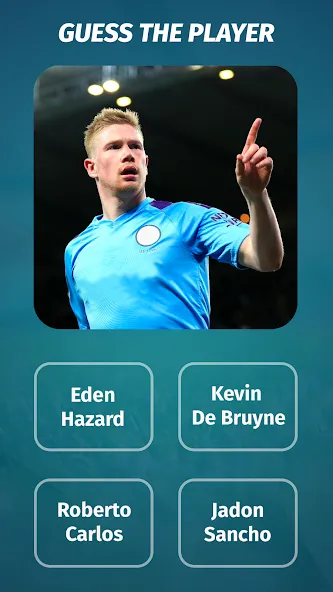 Football Quiz - Soccer Trivia Mod APK Много подсказок — Скачать на Андроид — скриншот 1