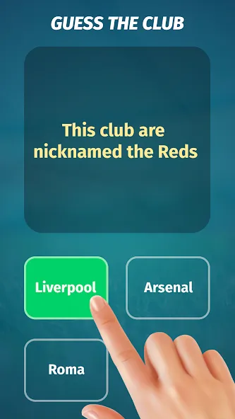 Football Quiz - Soccer Trivia Mod APK Много подсказок — Скачать на Андроид — скриншот 4