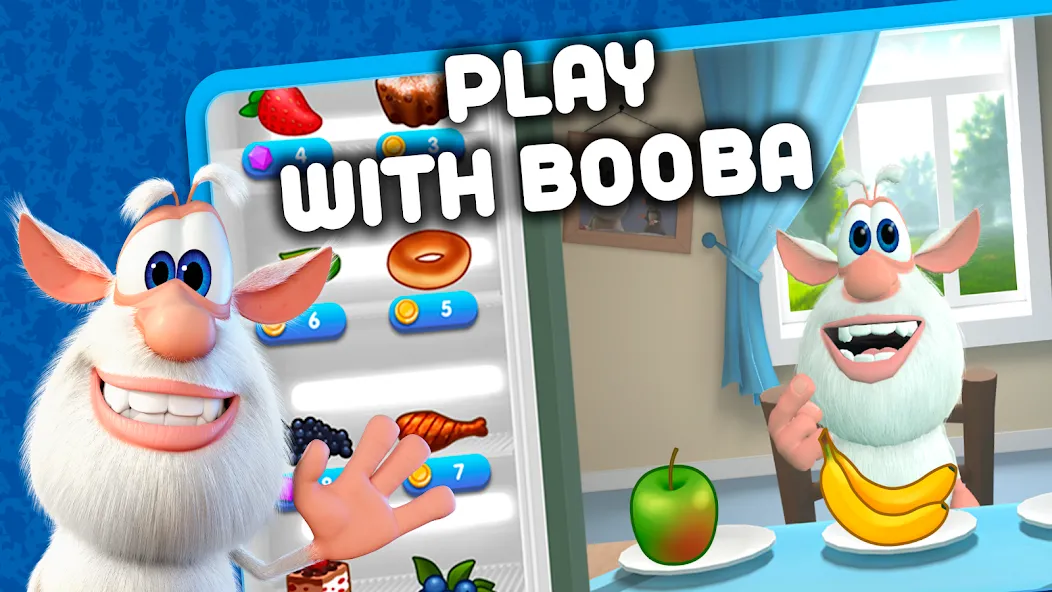 My talking Booba. Virtual pet на Андроид — Много денег — скриншот 1