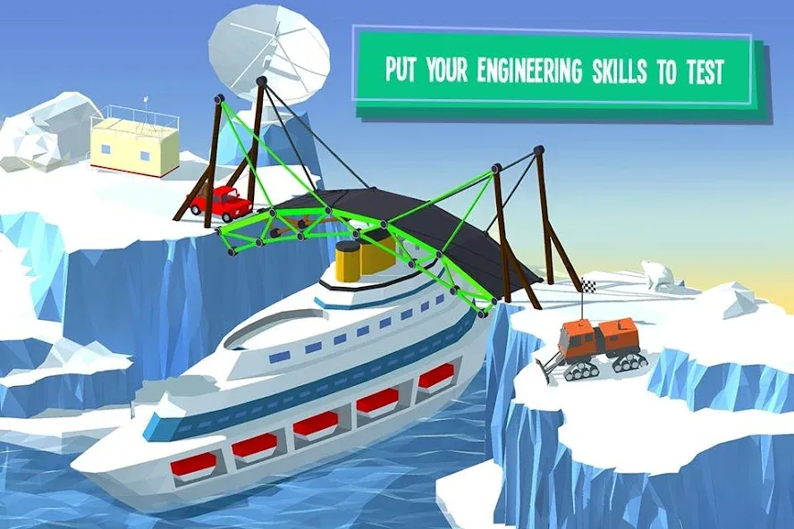 Скачать взломанную Build a Bridge! — Много денег и бесплатные подсказки — скриншот 4