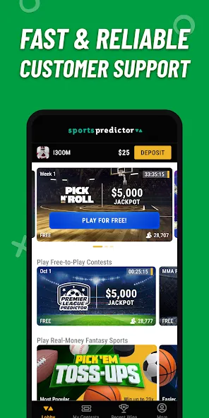 Sports Predictor: Fantasy Game — Много денег — скриншот 5