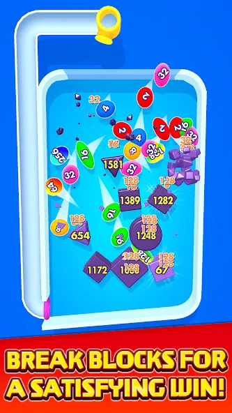 Bounce Merge MOD APK на Android — Много денег — скриншот 2