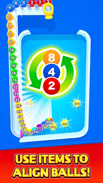 Bounce Merge MOD APK на Android — Много денег — скриншот 4
