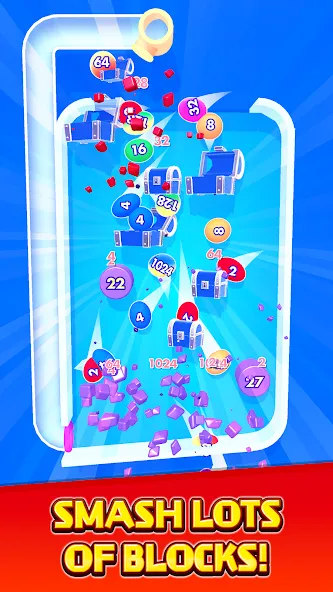 Bounce Merge MOD APK на Android — Много денег — скриншот 5