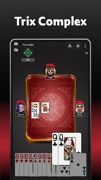 Jawaker Hand, Trix & Solitaire Mod APK Все премиум аватарки и фишки разблокированы — Скачать на Андроид — скриншот 5