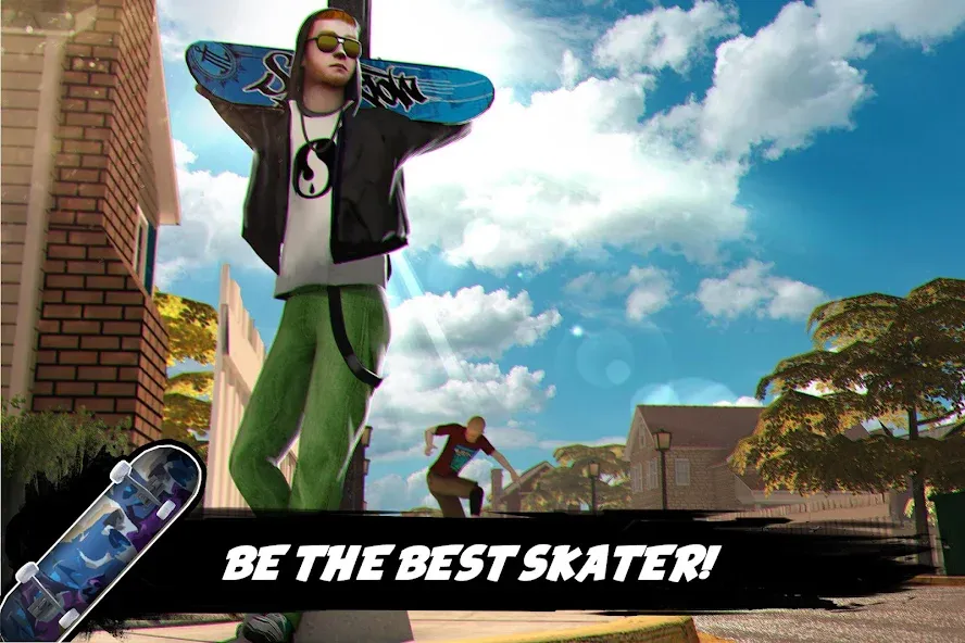 True Skateboarding Ride Style на Андроид — Много денег — скриншот 2