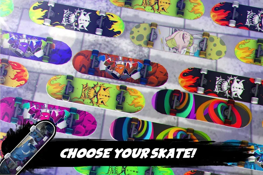 True Skateboarding Ride Style на Андроид — Много денег — скриншот 3
