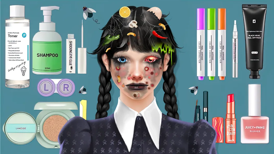 Скачать ASMR Doctor Makeup Salon games на телефон — Все открыто и без рекламы — скриншот 1