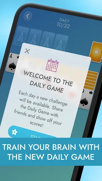 Скачать Solitaire: Classic Card Games — Модификация Без рекламы — скриншот 1
