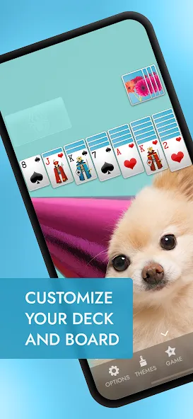 Взломанная Spider Solitaire на Андроид — Без рекламы — скриншот 3 Взломанная Spider Solitaire на Андроид — Без рекламы — скриншот 3