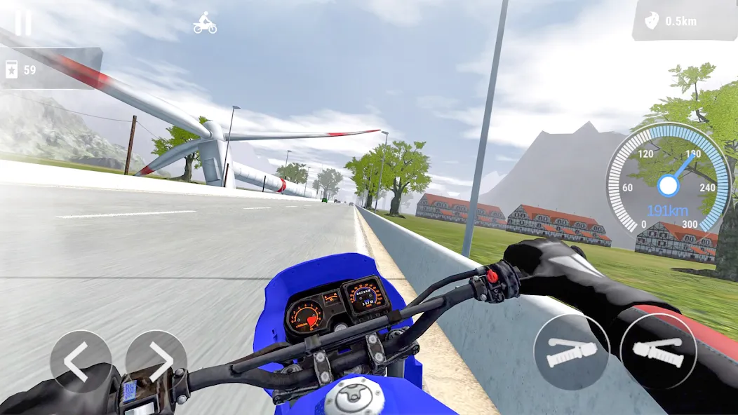 Скачать Moto Bike Race 3D Motorcycles — Много денег — скриншот 1