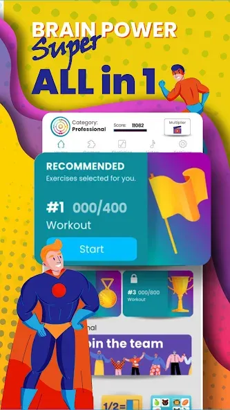 Brain Power - Working memory — Все уровни разблокированы — скриншот 1