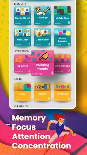 Brain Power - Working memory — Все уровни разблокированы — скриншот 3