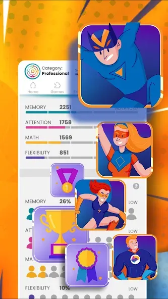 Brain Power - Working memory — Все уровни разблокированы — скриншот 4
