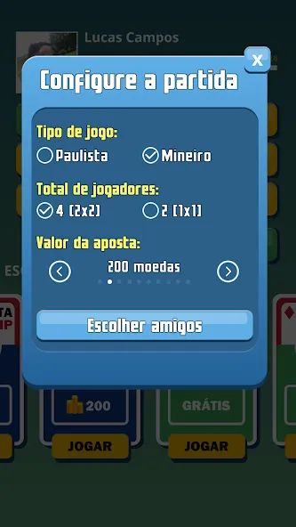 Truco Brasil - Truco online (Мод Много денег) — скриншот 5