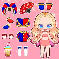 Doll Dress Up: Makeup Games — Мод: Много денег и все открыто