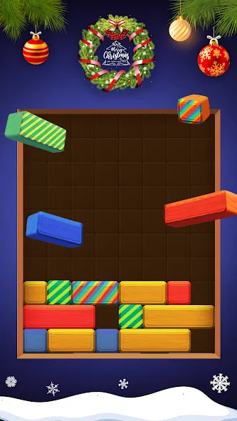 Скачать Falling Blocks: Sliding Puzzle MOD APK — Бесконечные подсказки — скриншот 2