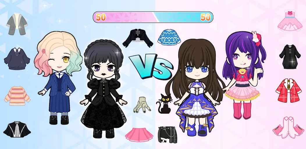 Magic Princess: Dress Up Doll — Мод: Много денег и всё открыто — скриншот 1