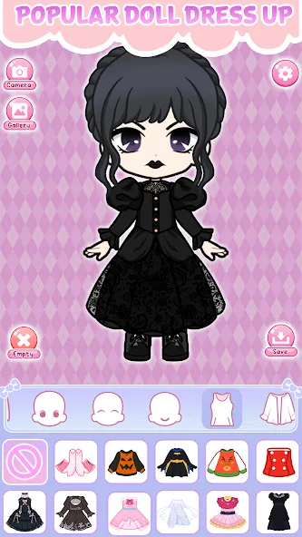 Magic Princess: Dress Up Doll — Мод: Много денег и всё открыто — скриншот 5