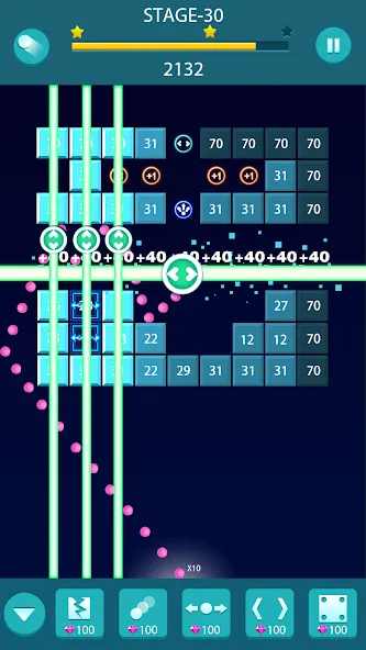 Взлом Bricks and Balls - Brick Game — Много денег и бесконечные жизни — скриншот 3 Взлом Bricks and Balls - Brick Game — Много денег и бесконечные жизни — скриншот 3