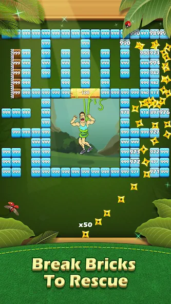 Breaker Fun - Rescue Adventure MOD — Много денег и жизней на Андроид — скриншот 1