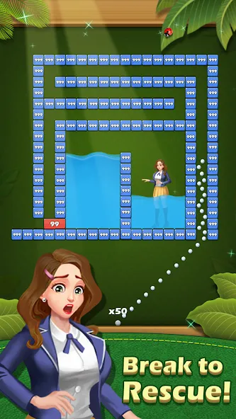 Breaker Fun - Rescue Adventure MOD — Много денег и жизней на Андроид — скриншот 5