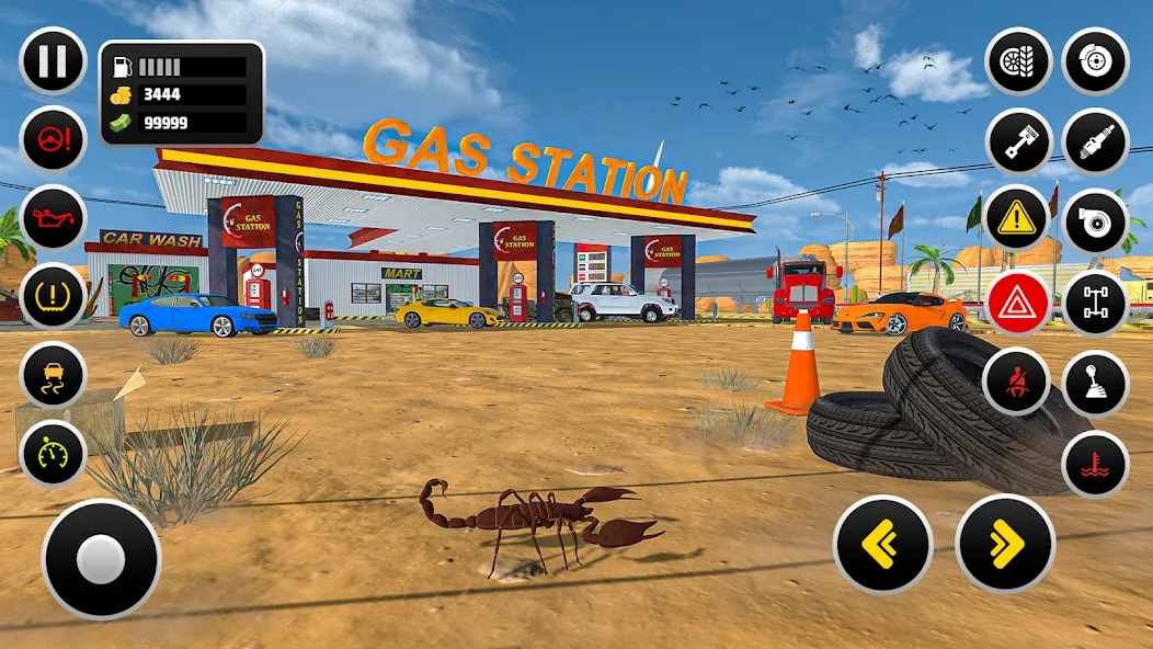 Скачать взлом Gas Station Simulator Games на Андроид — Много денег — скриншот 3