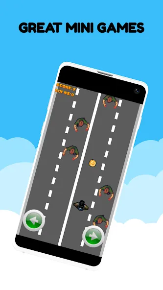 Mini games offline — Взломанная версия (Все мини-игры разблокированы) — скриншот 1