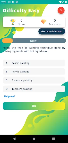 Ultimate Art Quiz на Андроид — Мод Все подсказки и уровни разблокированы — скриншот 3
