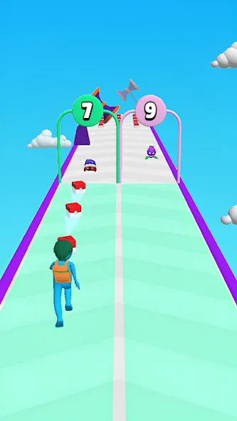 Взломанная Merge Run Monster 3D Battle на Андроид — Много денег и без рекламы — скриншот 1 Взломанная Merge Run Monster 3D Battle на Андроид — Много денег и без рекламы — скриншот 1