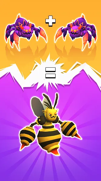 Взломанная Merge Run Monster 3D Battle на Андроид — Много денег и без рекламы — скриншот 3 Взломанная Merge Run Monster 3D Battle на Андроид — Много денег и без рекламы — скриншот 3