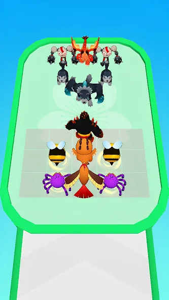 Взломанная Merge Run Monster 3D Battle на Андроид — Много денег и без рекламы — скриншот 4 Взломанная Merge Run Monster 3D Battle на Андроид — Много денег и без рекламы — скриншот 4