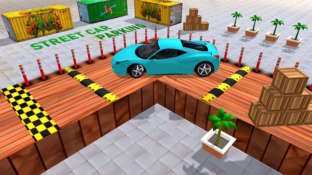 Street Car Parking: Car Games — Мод: Много денег — скриншот 4