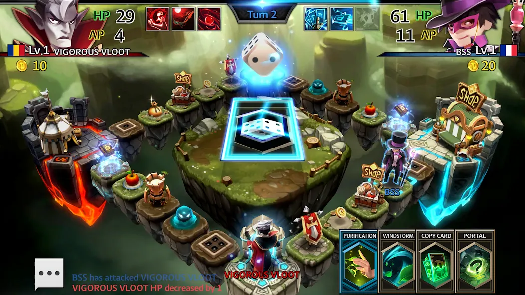 Dicast: Rules of Chaos MOD APK на Android — Много денег и кристаллов — скриншот 2 Dicast: Rules of Chaos MOD APK на Android — Много денег и кристаллов — скриншот 2