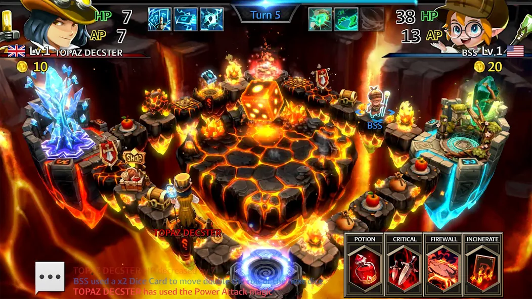 Dicast: Rules of Chaos MOD APK на Android — Много денег и кристаллов — скриншот 3 Dicast: Rules of Chaos MOD APK на Android — Много денег и кристаллов — скриншот 3
