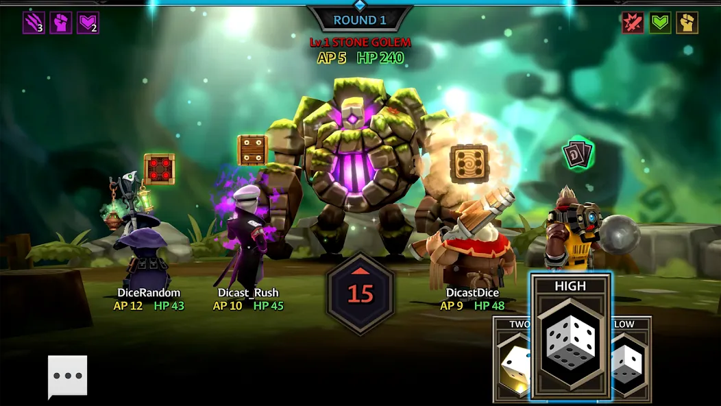 Dicast: Rules of Chaos MOD APK на Android — Много денег и кристаллов — скриншот 4 Dicast: Rules of Chaos MOD APK на Android — Много денег и кристаллов — скриншот 4