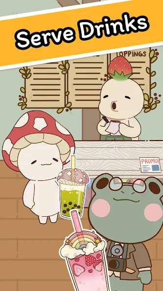 Скачать Boba Story MOD APK — Много денег и без рекламы — скриншот 2 Скачать Boba Story MOD APK — Много денег и без рекламы — скриншот 2