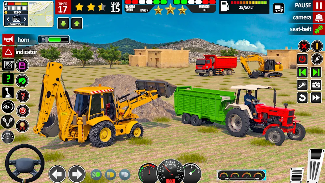 Скачать Indian Tractor Game Farming 3D — Много денег — скриншот 2 Скачать Indian Tractor Game Farming 3D — Много денег — скриншот 2