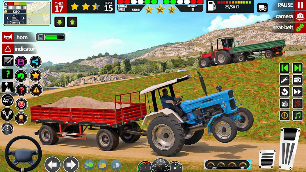 Скачать Indian Tractor Game Farming 3D — Много денег — скриншот 3 Скачать Indian Tractor Game Farming 3D — Много денег — скриншот 3
