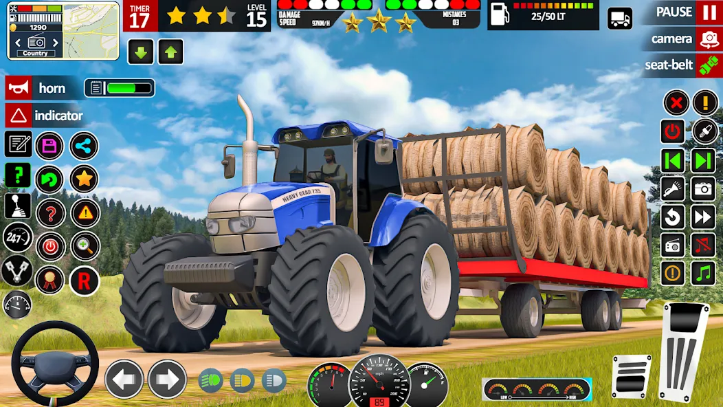 Скачать Indian Tractor Game Farming 3D — Много денег — скриншот 5