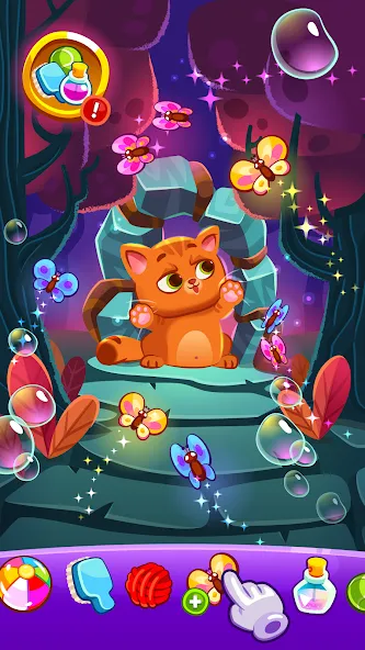 Взлом Bubbu Jewels - Merge Puzzle — Много денег — скриншот 3
