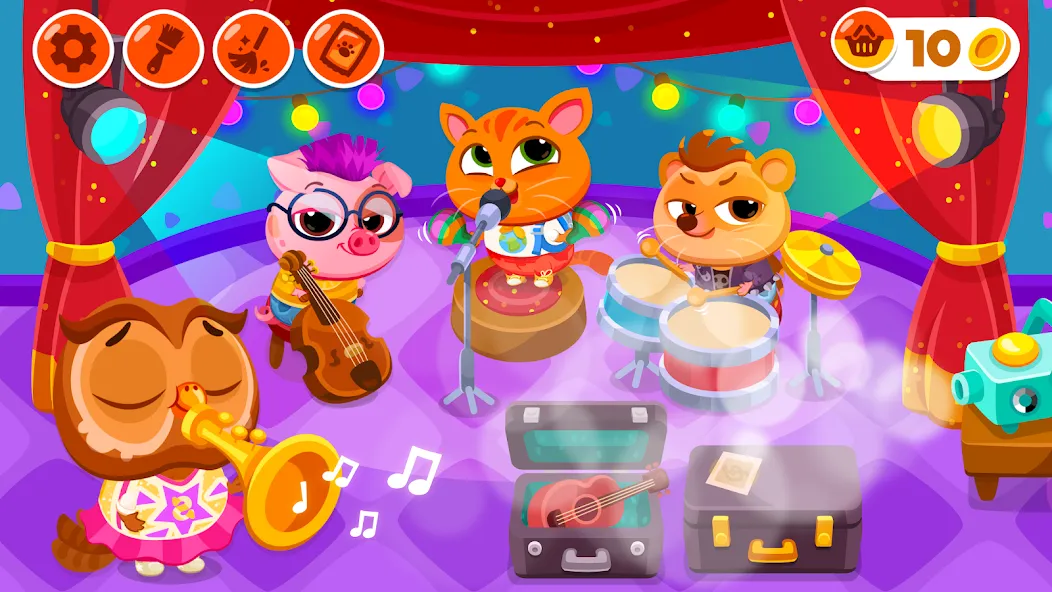 Bubbu School - My Virtual Pets (Мод Много денег) — скриншот 3