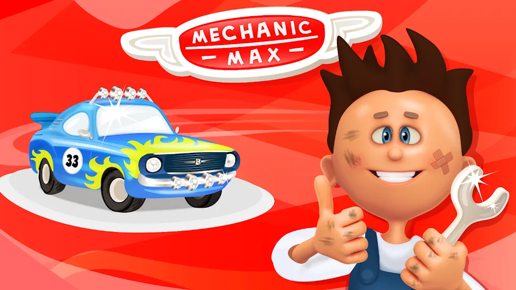 Скачать взлом Mechanic Max - Kids Game на Андроид — Все открыто — скриншот 1