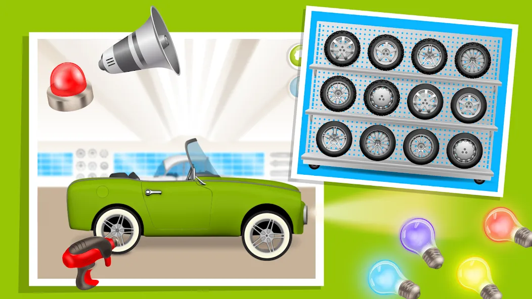 Скачать взлом Mechanic Max - Kids Game на Андроид — Все открыто — скриншот 4