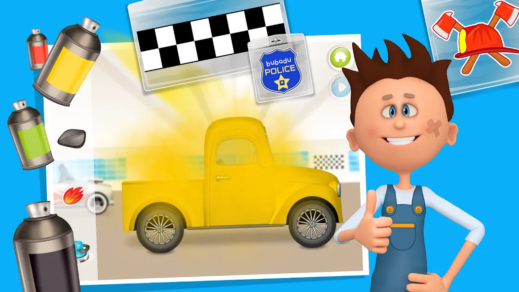 Скачать взлом Mechanic Max - Kids Game на Андроид — Все открыто — скриншот 5