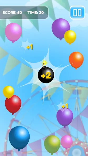 Взломанная Pop Balloon Kids на Андроид — Все открыто — скриншот 3 Взломанная Pop Balloon Kids на Андроид — Все открыто — скриншот 3