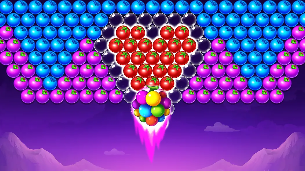 Bubble Shooter Splash MOD — Много монет на Андроид — скриншот 1