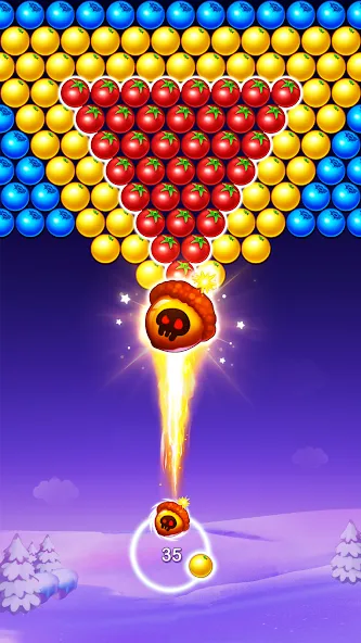 Bubble Shooter Splash MOD — Много монет на Андроид — скриншот 5