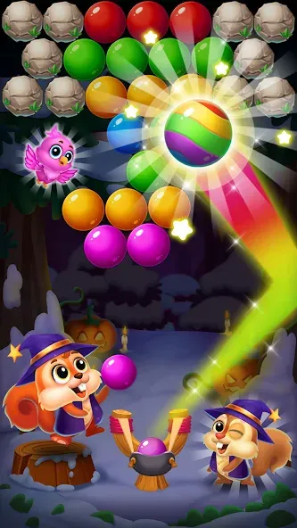 Скачать Bubble Shooter Rescue (Мод: Много денег) на Андроид — скриншот 4